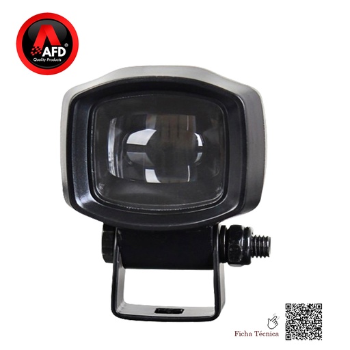 [AFD-L01R] FARO LED LINEA MONTACARGA COLOR LUZ ROJO  10-80V 10W   AFD-L01R