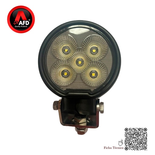 [AFD-0701-50] FARO TRABAJO 5 LED OSRAM 10W = 50W 4000LM 9-32V IP68 AFD-0701-50