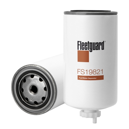 [FS19821] FILTRO SEPARADOR COMBUSTIBLE / AGUA 2992662 / 84219699 / P550904 / FS19821