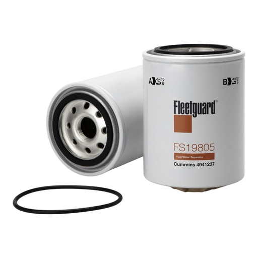 [FS19805] FILTRO SEPARADOR COMBUSTIBLE / AGUA BF9923-O / R021278-015 / P502566 / FS19805