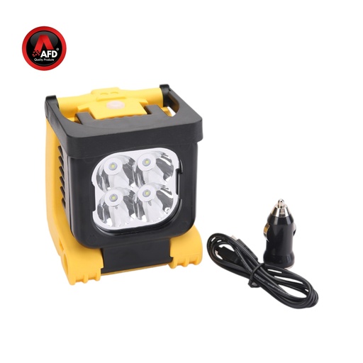 [AFD-IL4001] LUZ TRABAJO MAGNÉTICA RECARG. PORTÁTIL LINTERNA .EMERGENCIA . 4 LED 3W CREE = 12W 1000LM AFD-IL4001