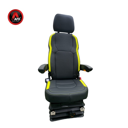 [AFDKL02] ASIENTO ALTO SUSP.MECANICA APOYA BRAZO C/CINTURON SEGURIDAD AFDKL02