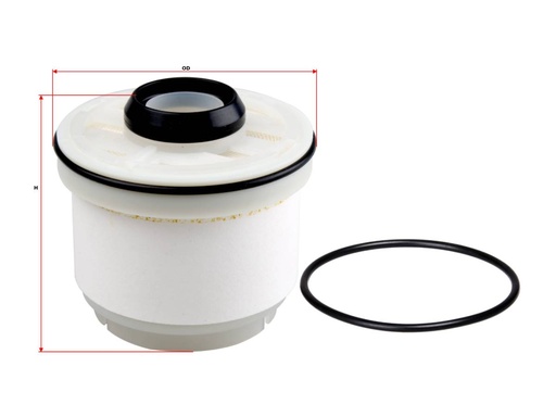 [F-11112] FILTRO DE COMBUSTIBLE 8981596930 / 233900L020 / P505973 / WF8429 / F-11112