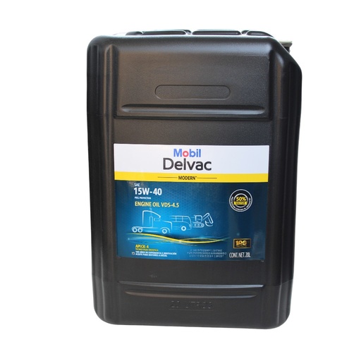 [651755] ACEITE MOTOR MOBIL DELVAC MODERN 15W40 FULL PROTECTION BIDON 20L VOLVO 651755
