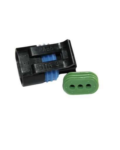 [12162182] CONECTOR 3 PINES   MACHO DELPHI 12162182