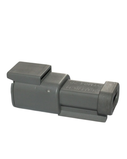 [DTM06-2S-P006] CONECTOR 2 PINES MACHO DEUTSCH 16 - 20AWG / DTM06-2S-P006